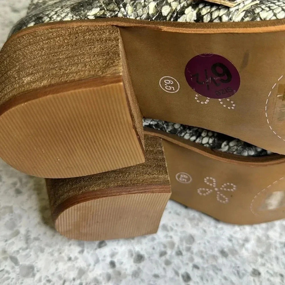 Vintage Havana Women Western Roper Ankle Boots Snakeskin Lace Up Pointy … - Picture 4 of 9